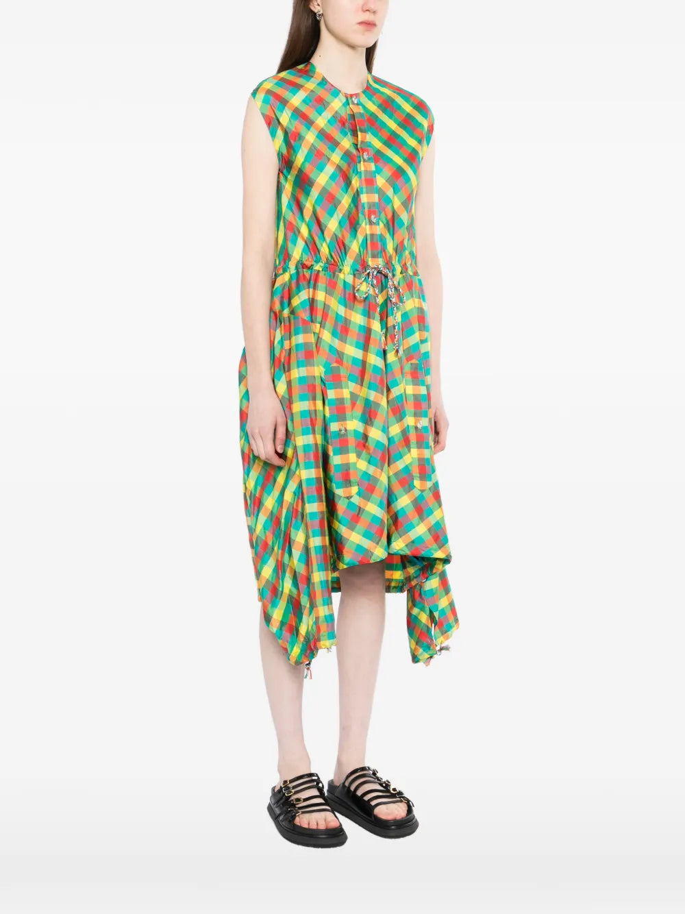 Penultimate Plaid Midi Dress
