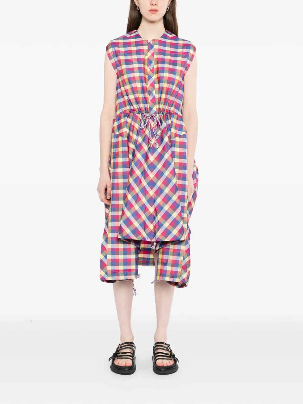 Penultimate Plaid Midi Dress