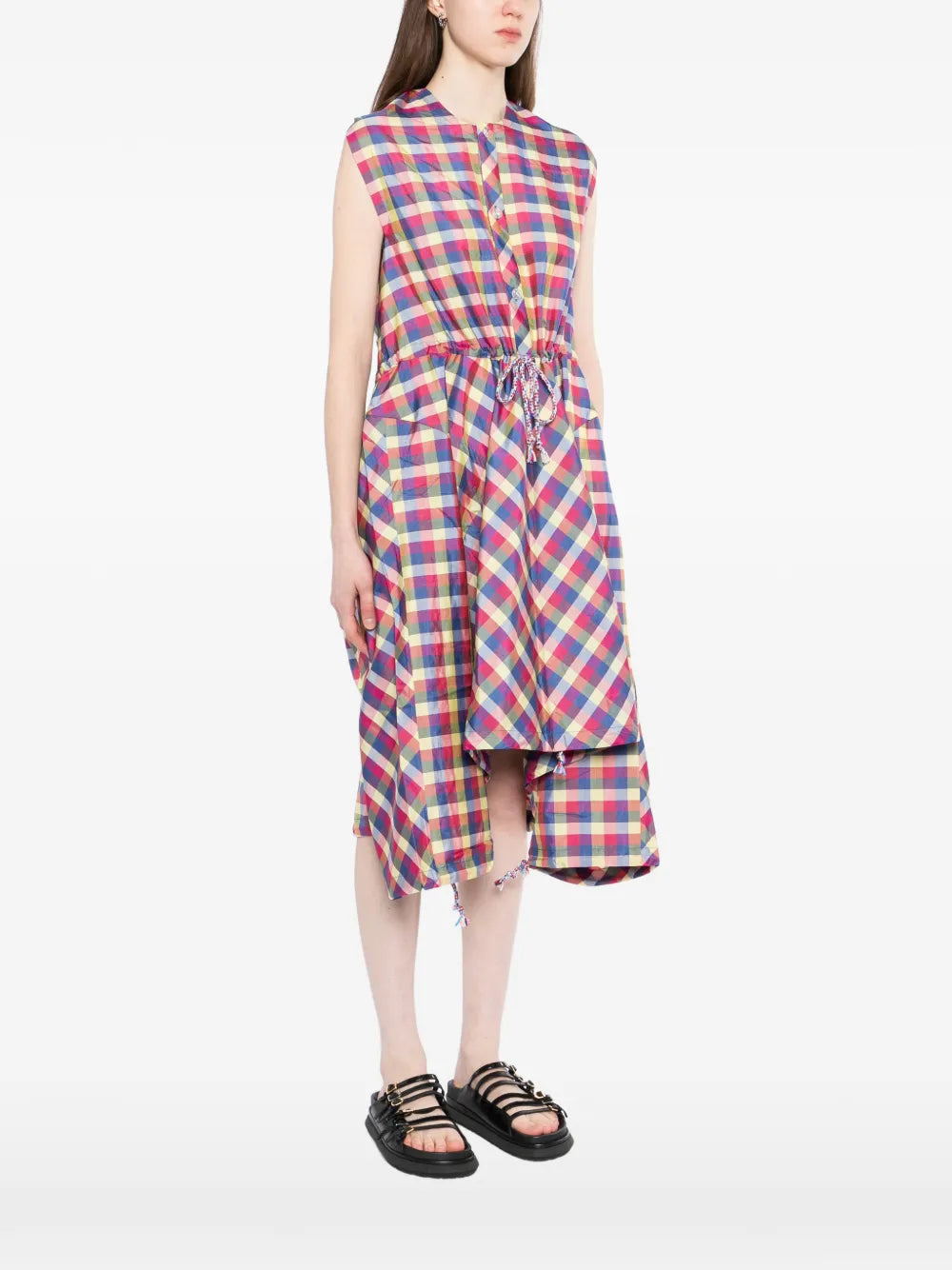Penultimate Plaid Midi Dress