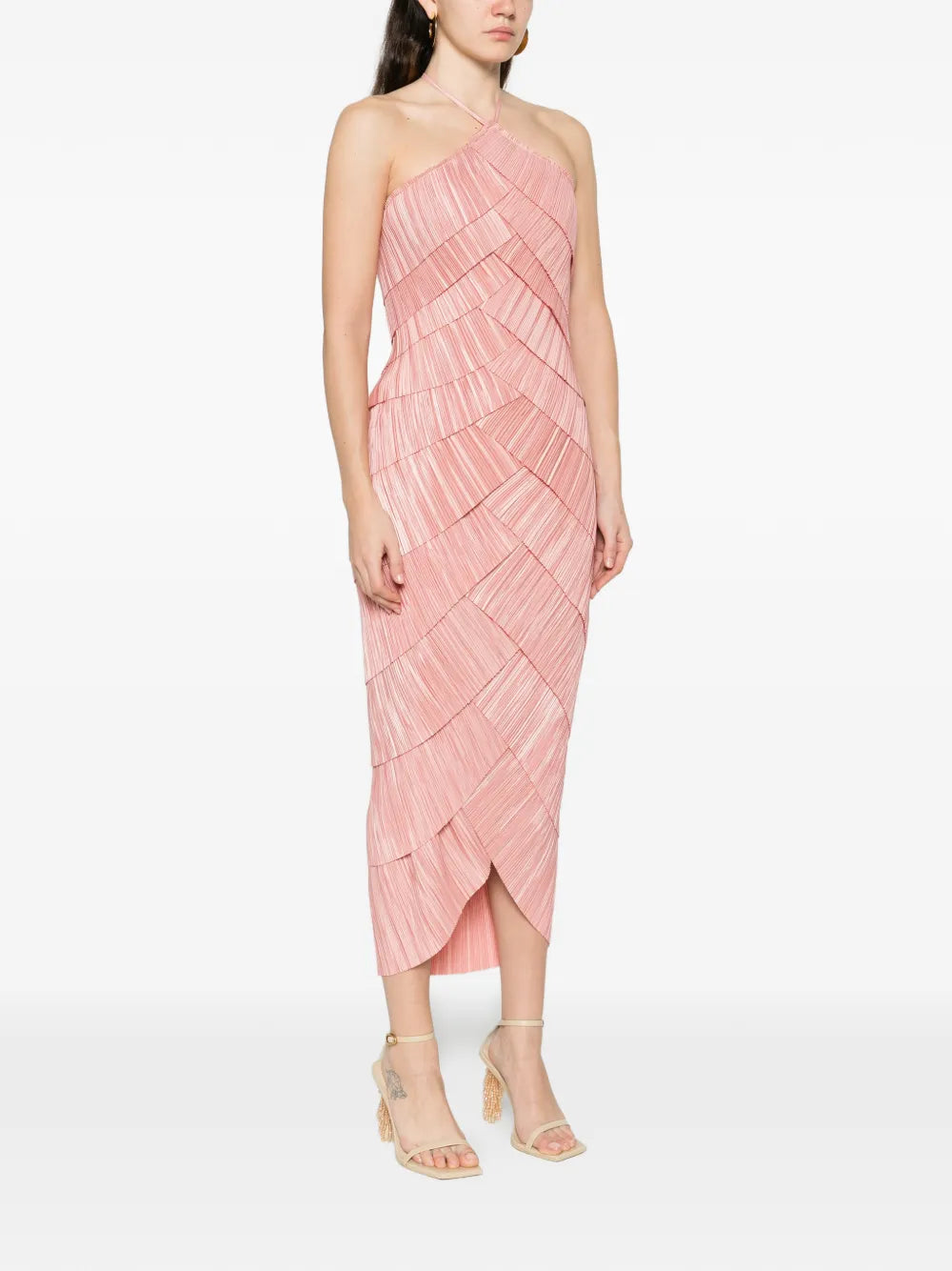 Cult Gaia Patrizia Pleated Midi Dress