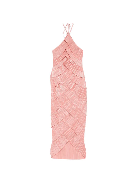 Cult Gaia Patrizia Pleated Midi Dress