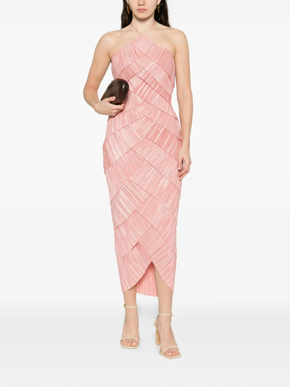 Cult Gaia Patrizia Pleated Midi Dress