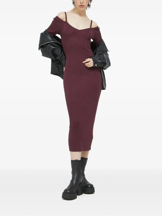 Abercrombie Fitch V Neck Midi Dress