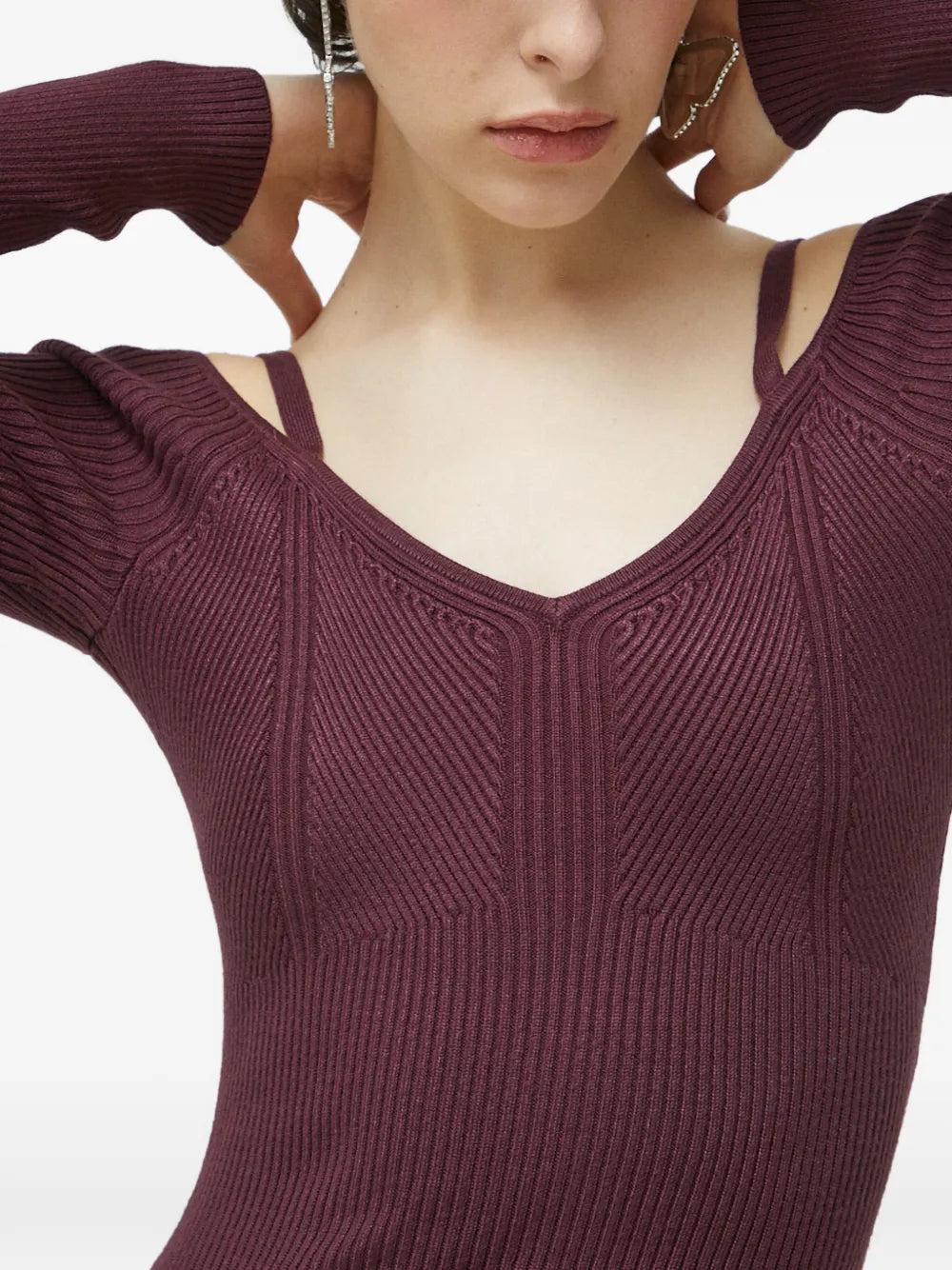 Abercrombie Fitch V Neck Midi Dress