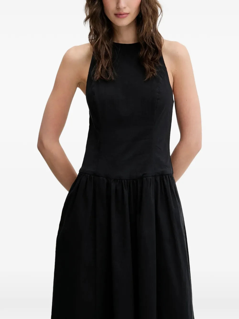 Abercrombie Fitch A Line Halterneck Midi Dress