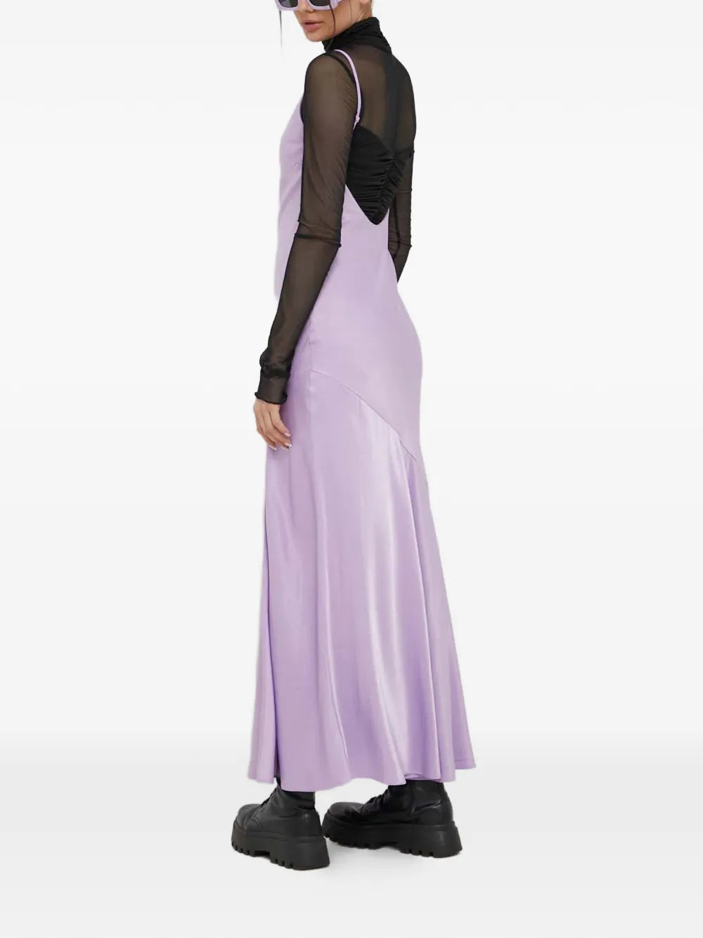 Abercrombie Fitch Side Slit Maxi Dress