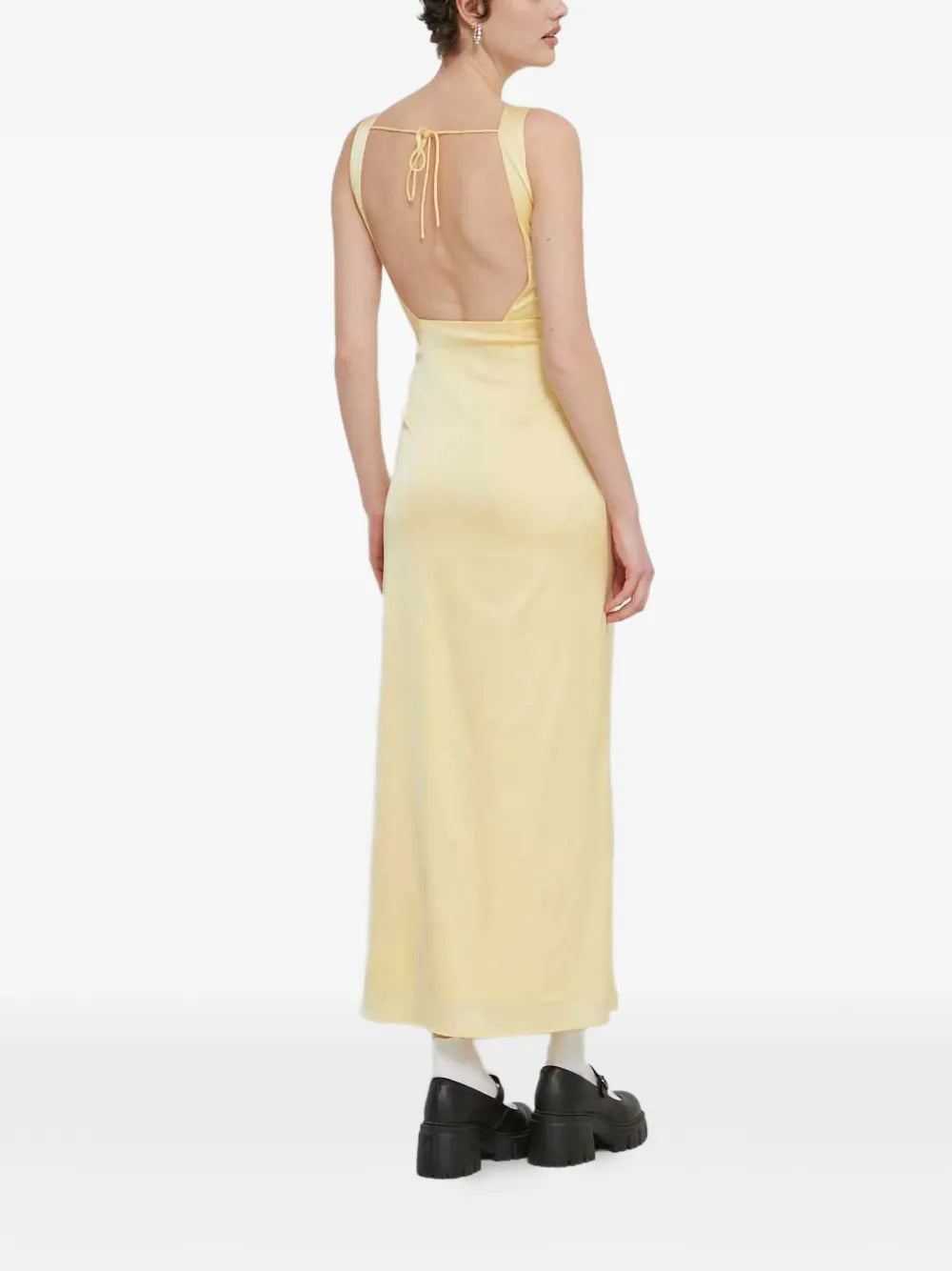 Abercrombie Fitch Knot Split Maxi Dress