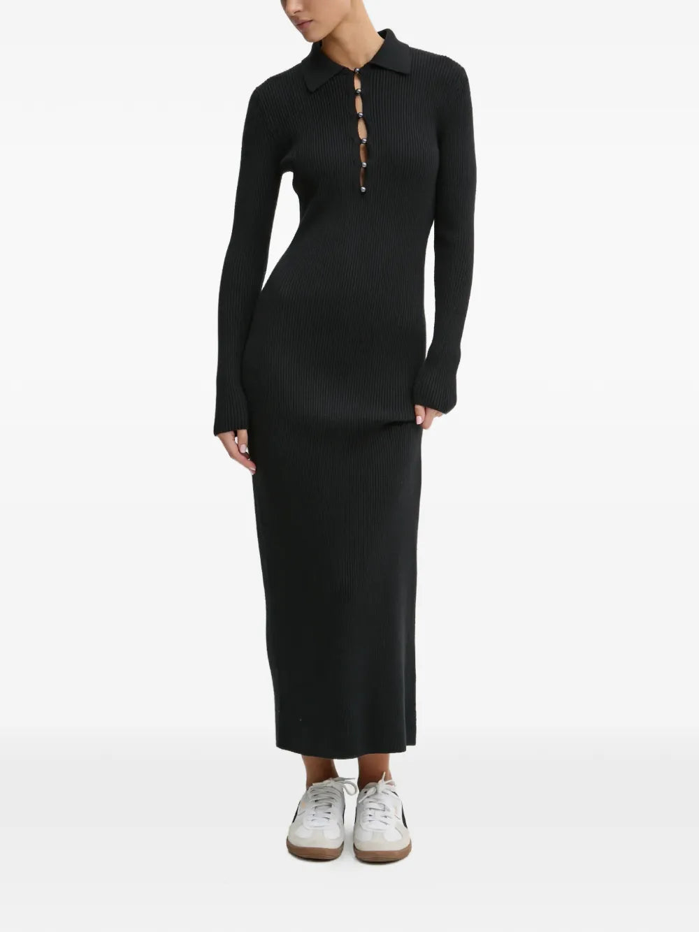 Abercrombie Fitch Ribbed Maxi Dress