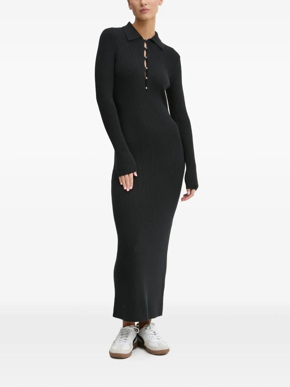 Abercrombie Fitch Ribbed Maxi Dress
