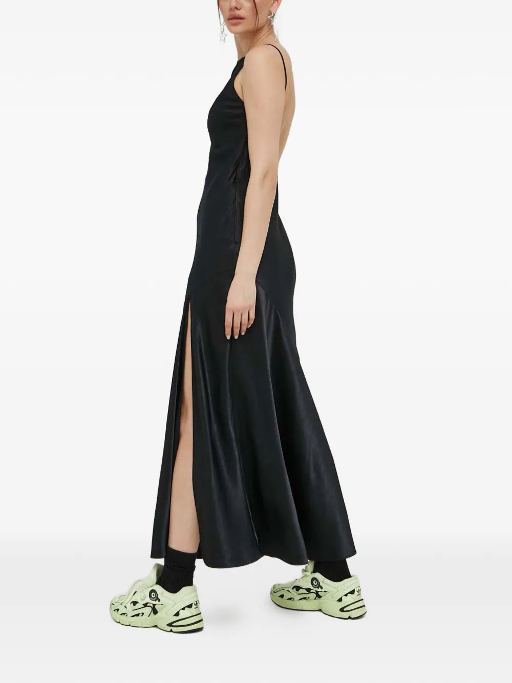Abercrombie Fitch Square Neck Midi Dress