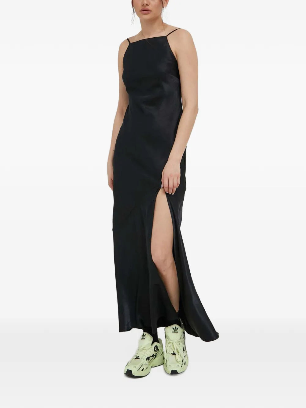 Abercrombie Fitch Square Neck Midi Dress