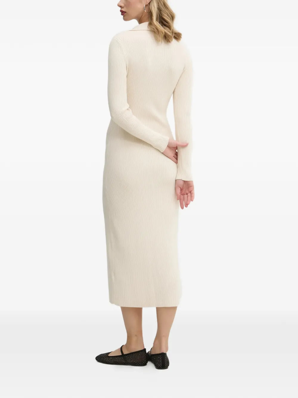 Abercrombie Fitch Polo Collar Midi Dress