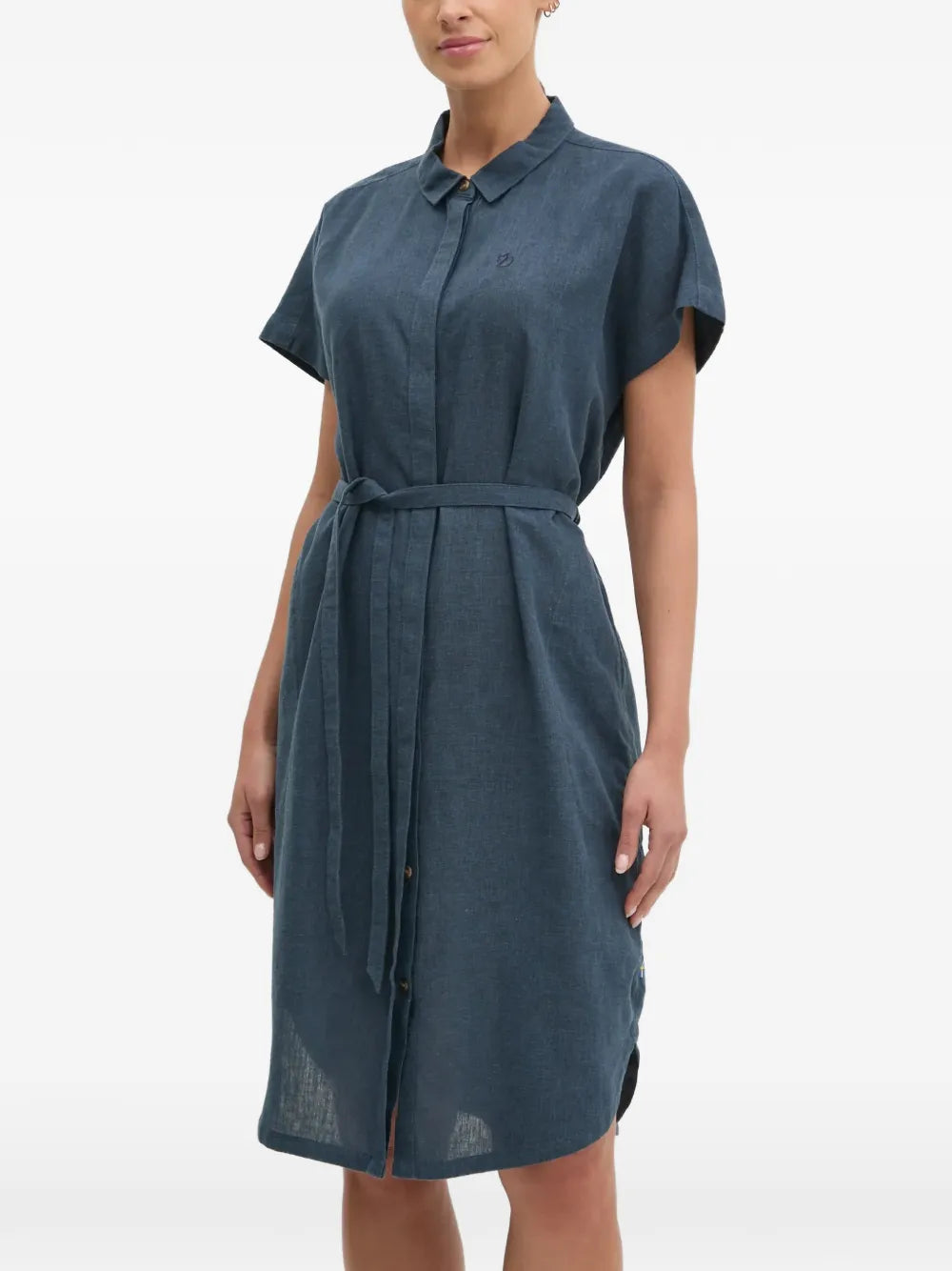 Fjallraven Short Sleeve Belted Midi Dress