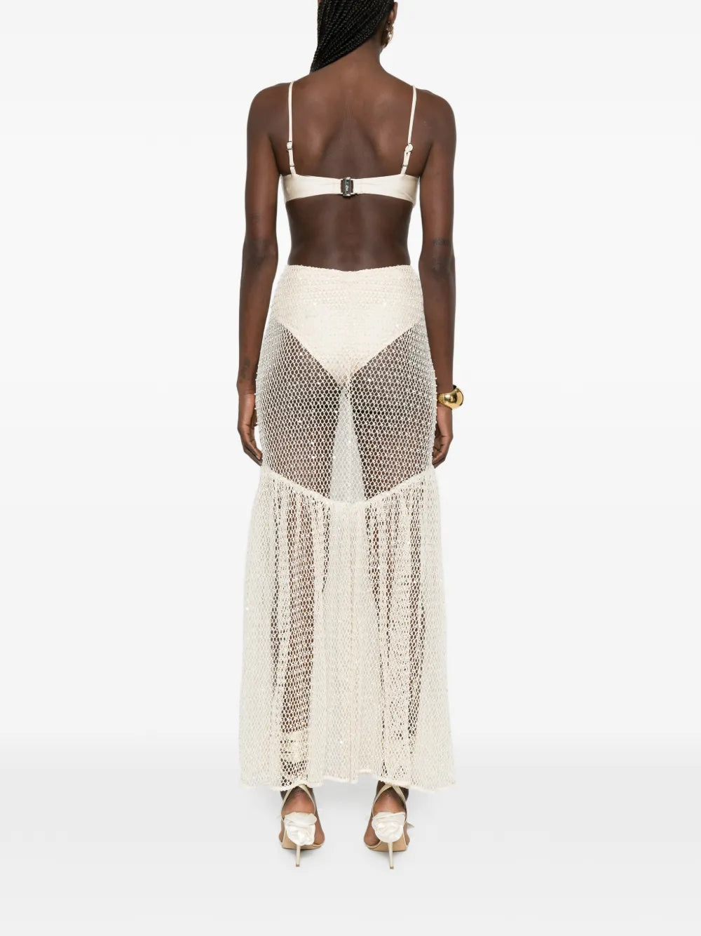 Patbo Cutout Embellished Maxi Dress