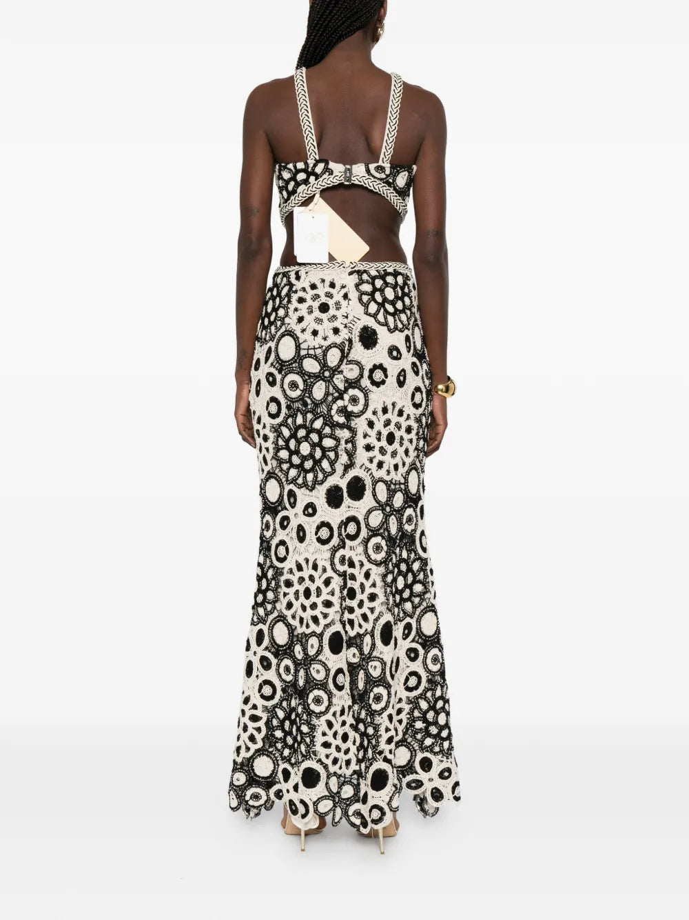 Patbo Cut Out Floral Maxi Dress
