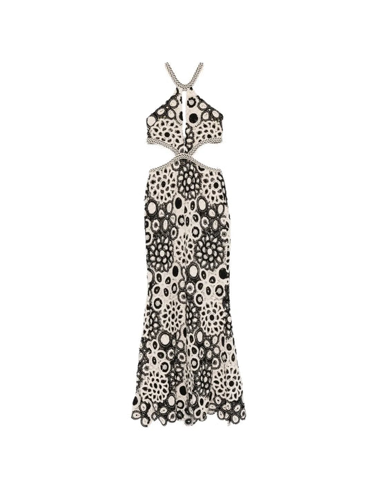 Patbo Cut Out Floral Maxi Dress