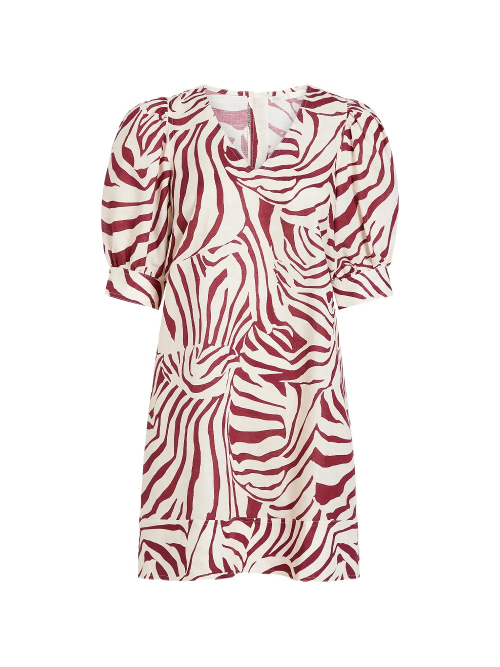 Marie Oliver Ola Puffed Sleeve Mini Dress