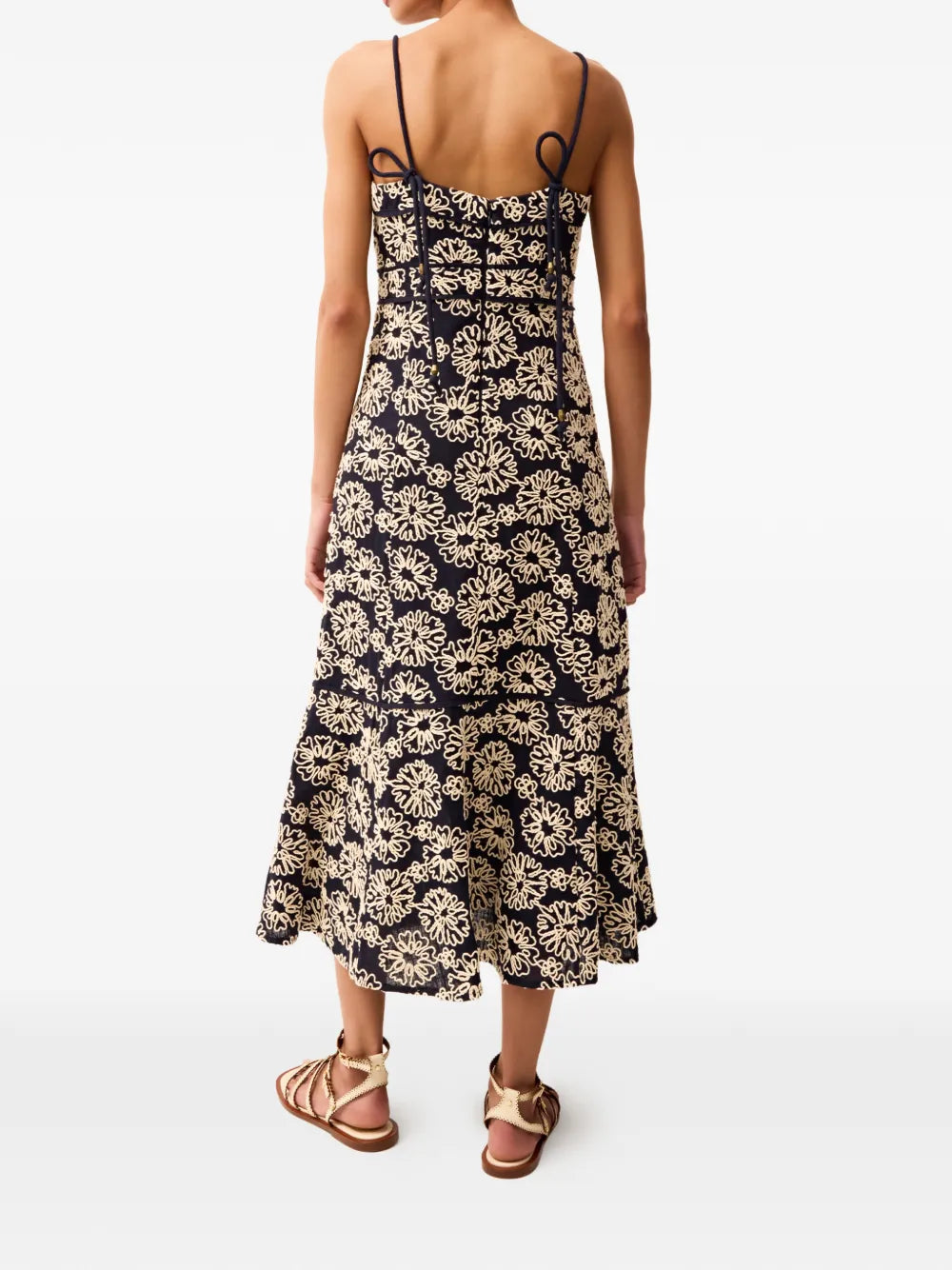 Marie Oliver Suki Floral Midi Dress