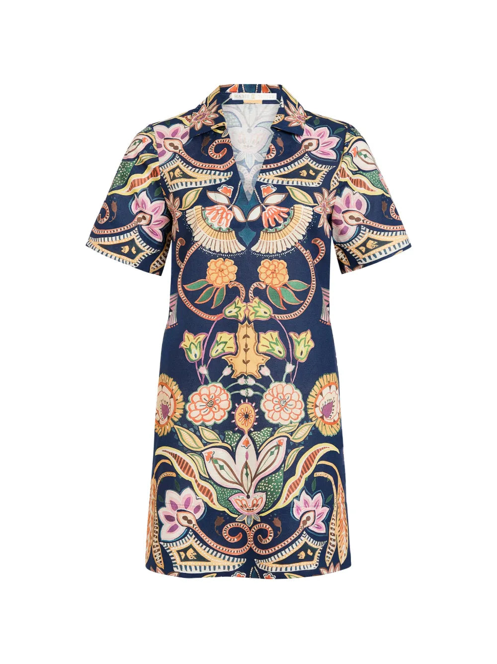 Marie Oliver Dede Floral V Neck Mini Dress