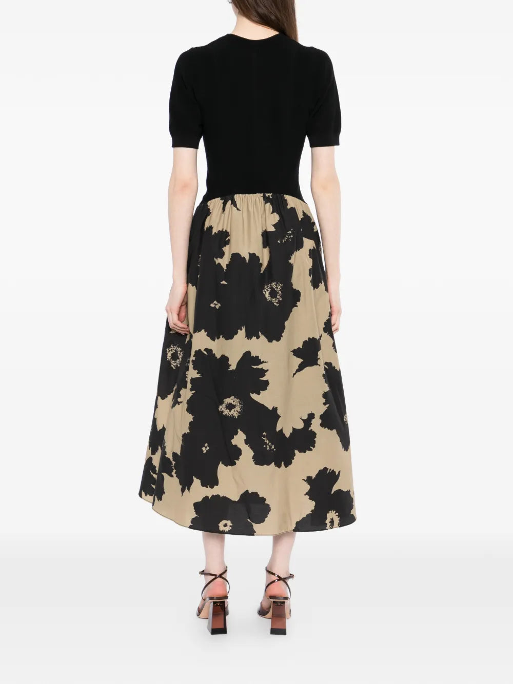 Less Floral Print Dress