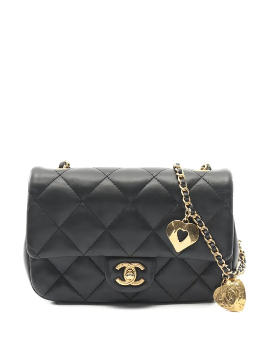 Chanel Pre Owned 2021S Chain Strap Quilted Shoulder Bag