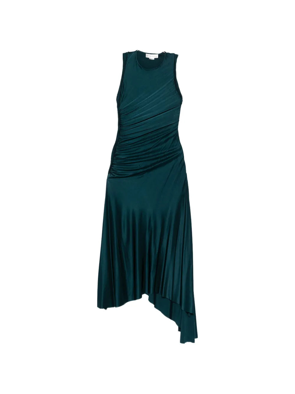 Victoria Beckham Asymmetric Hem Midi Dress