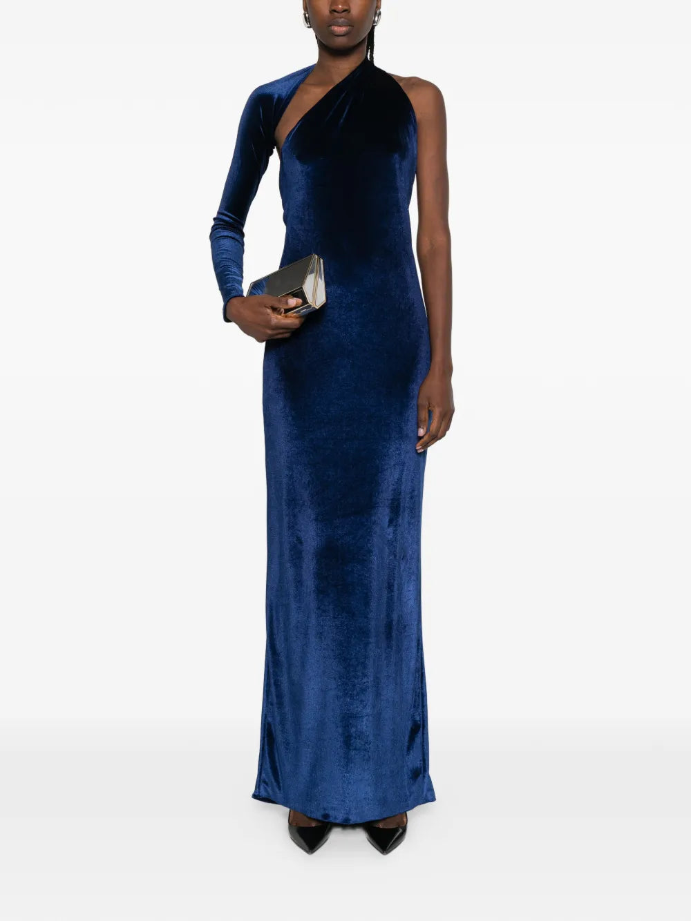 Atu Body Couture One Shoulder Maxi Dress