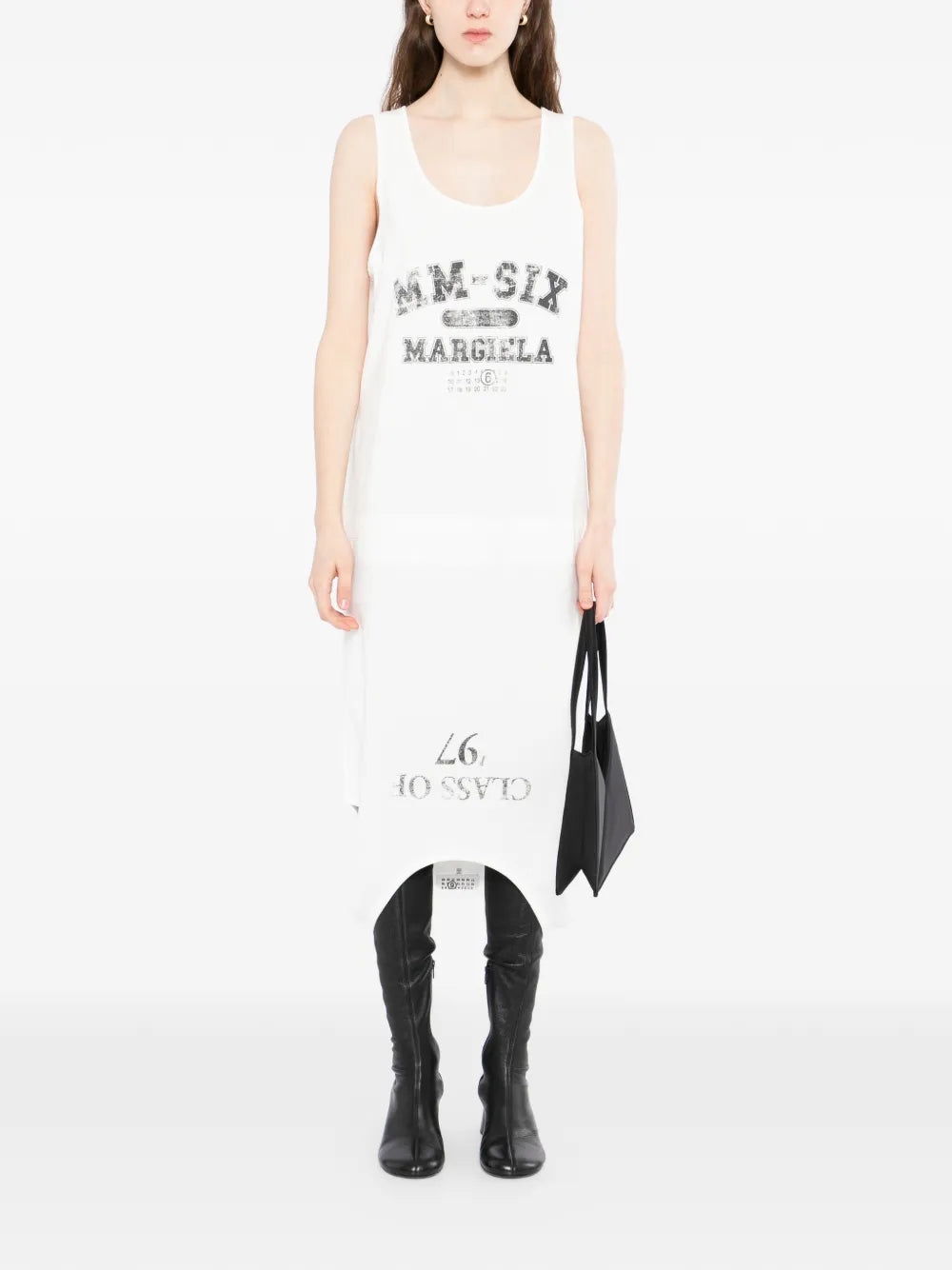 Mm6 Maison Margiela Printed Mini Dress