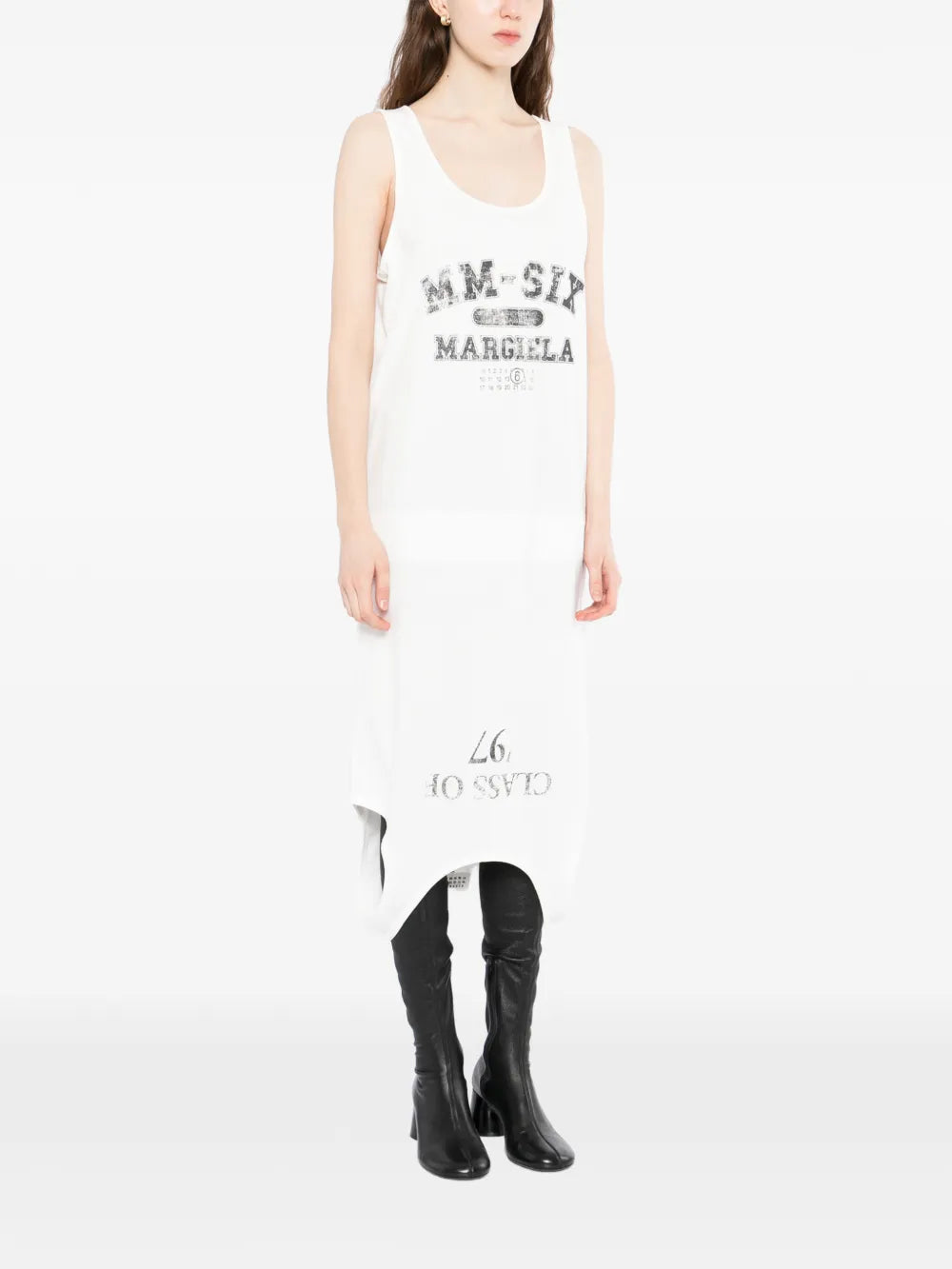 Mm6 Maison Margiela Printed Mini Dress