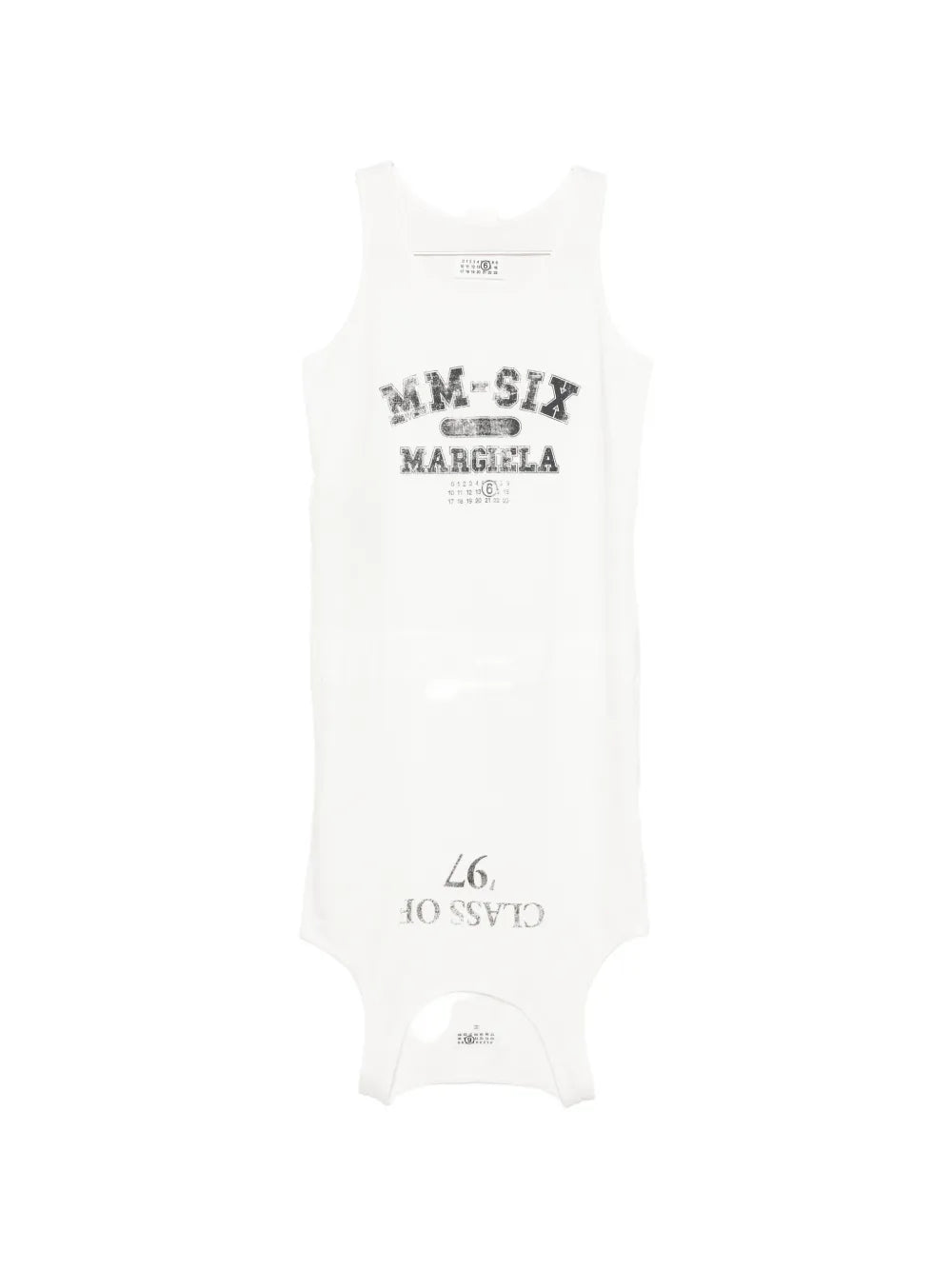 Mm6 Maison Margiela Printed Mini Dress