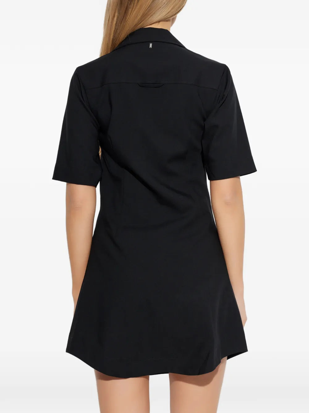 Ami Paris Button Short Sleeve Dress