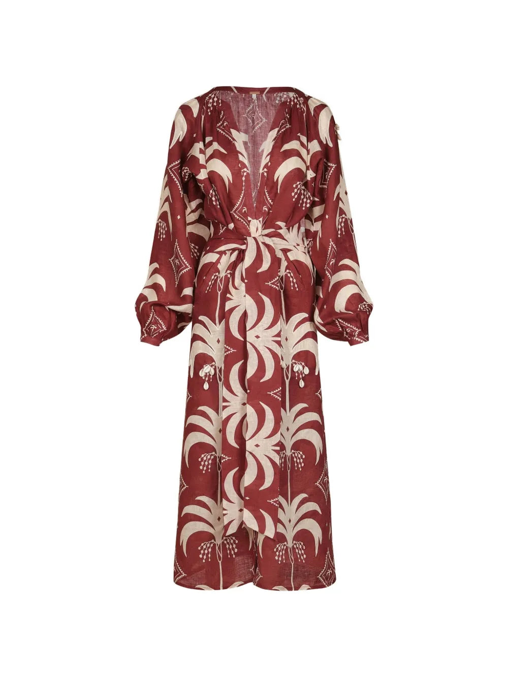Johanna Ortiz Weaving Waves Midi Dress