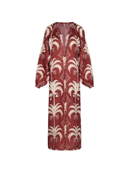 Johanna Ortiz Weaving Waves Midi Dress