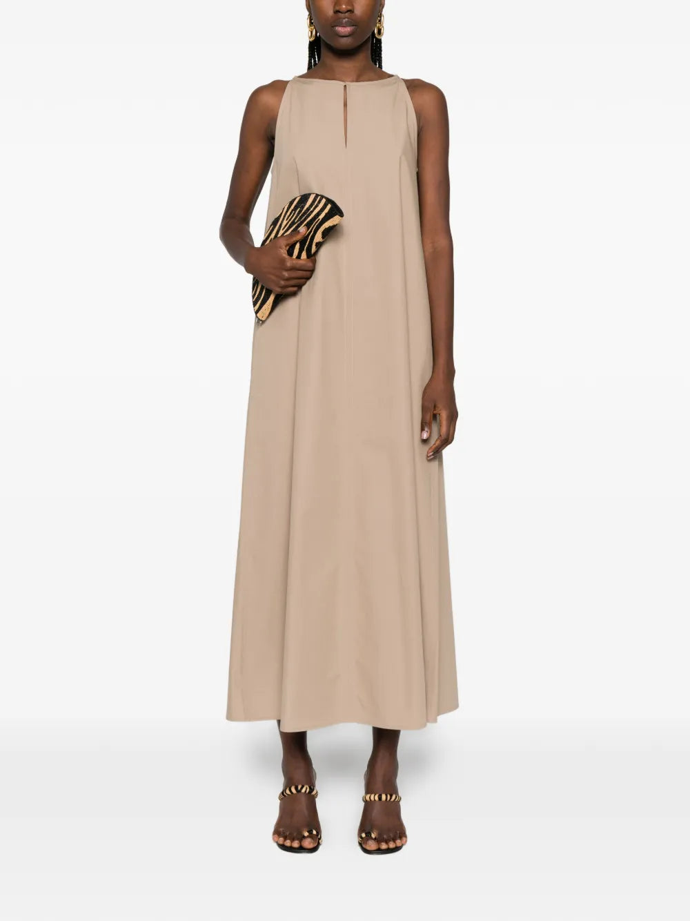 Agnona Shift Midi Dress