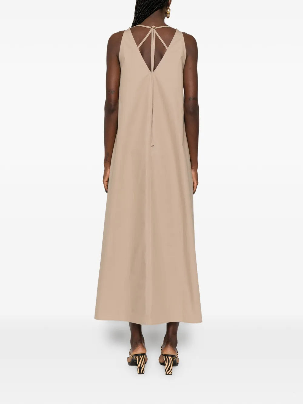 Agnona Shift Midi Dress