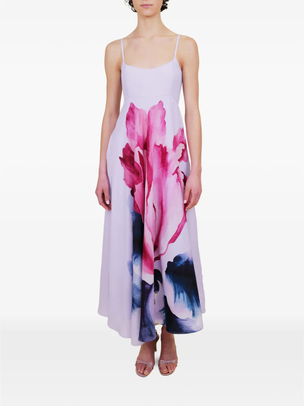 Azeeza Rachel Floral Print Midi Dress