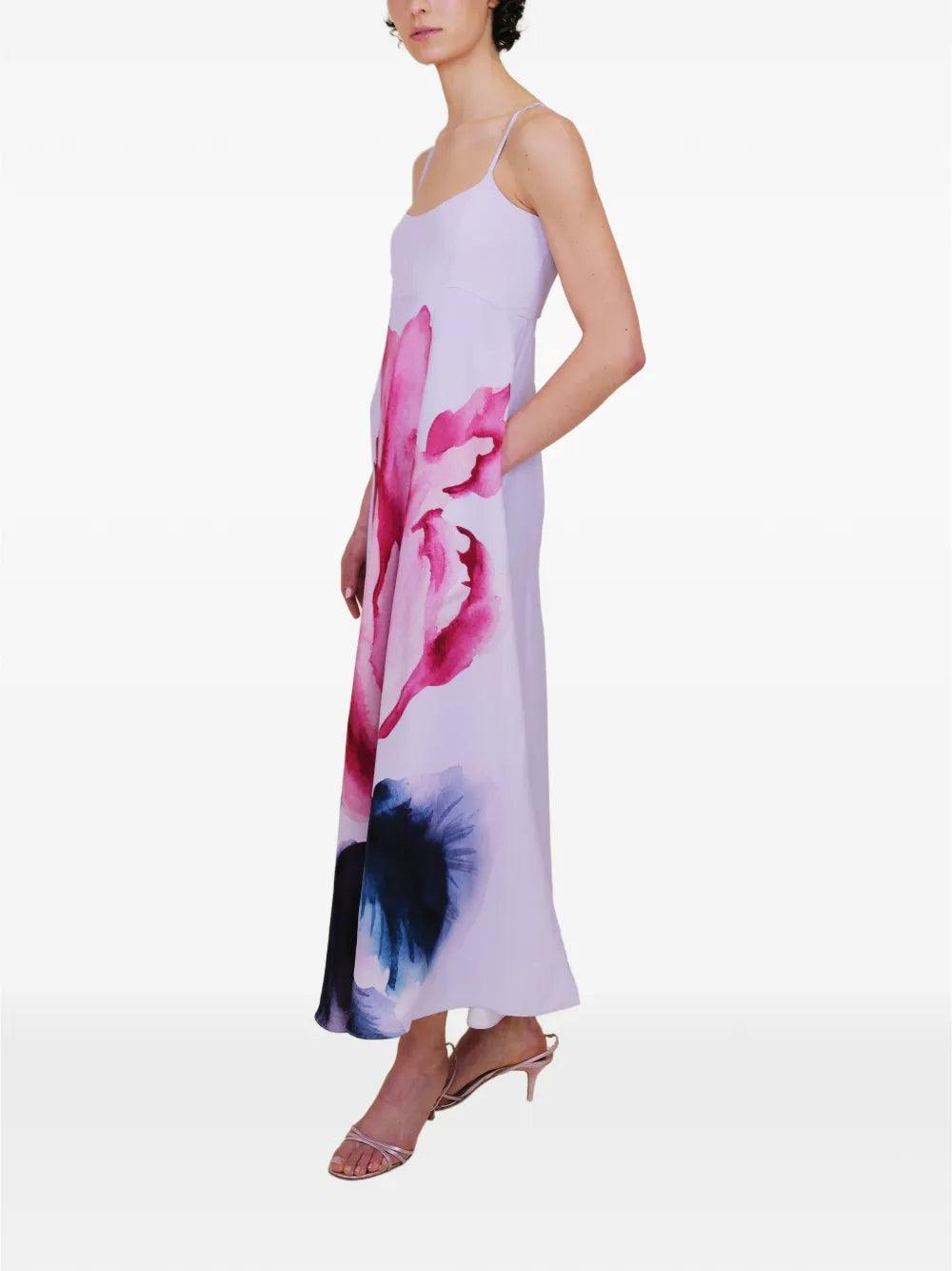 Azeeza Rachel Floral Print Midi Dress