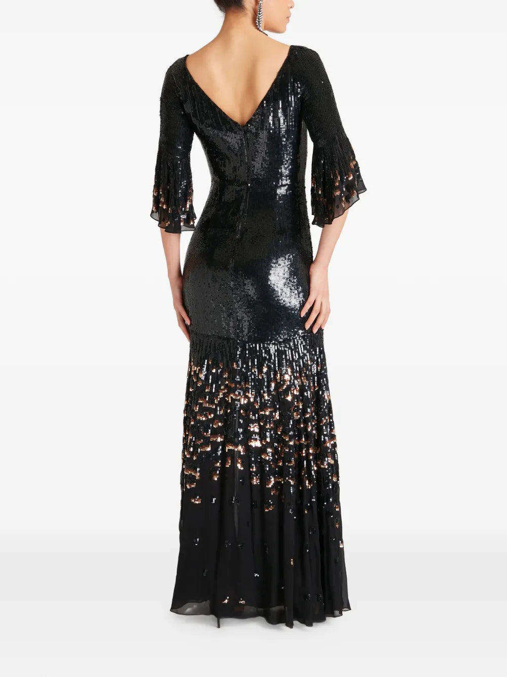 Temperley London Sequin Embellished Maxidress