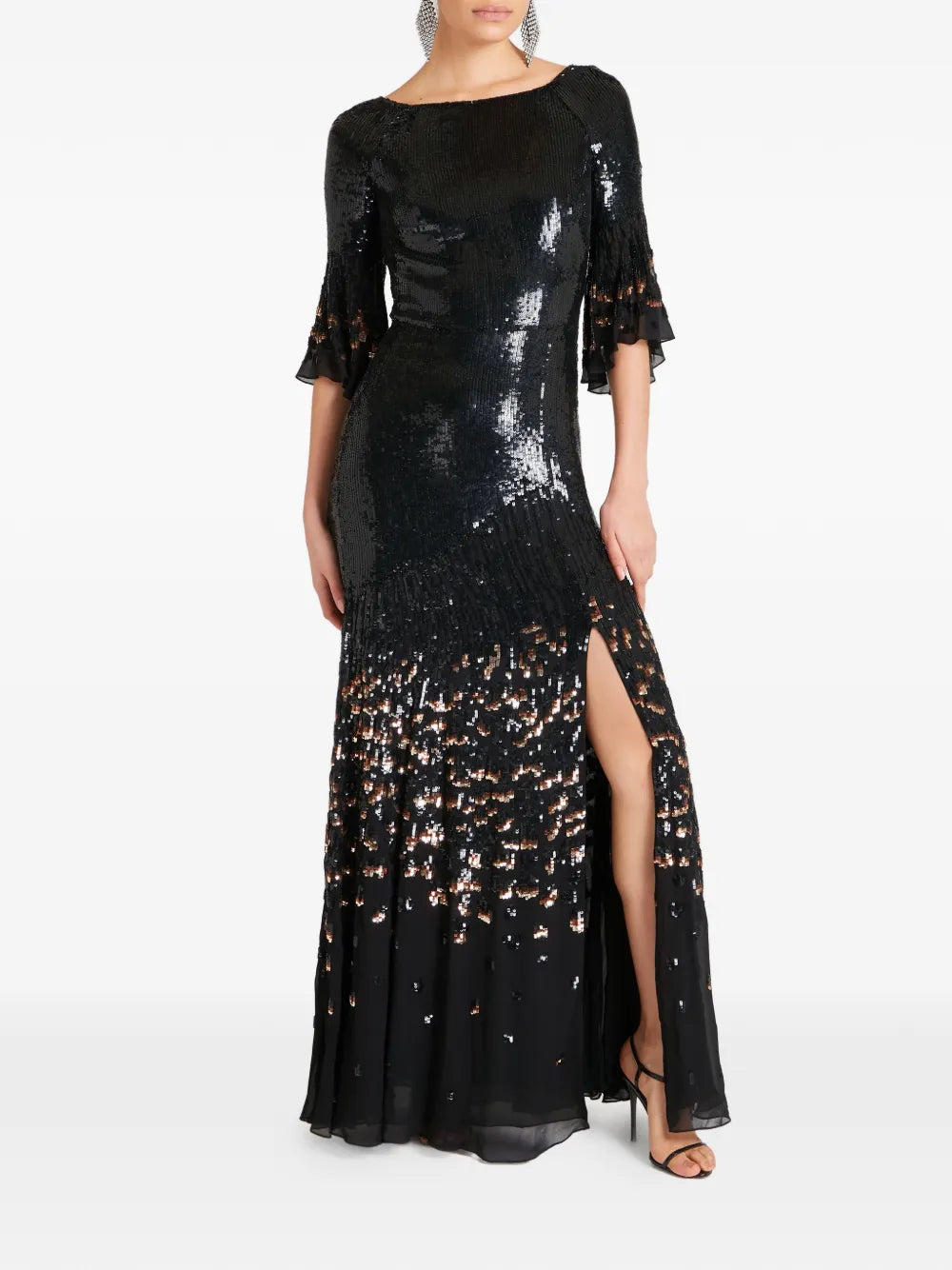 Temperley London Sequin Embellished Maxidress