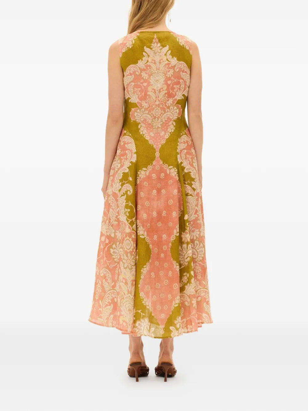 Kate Ford Paneled Girasole Dress