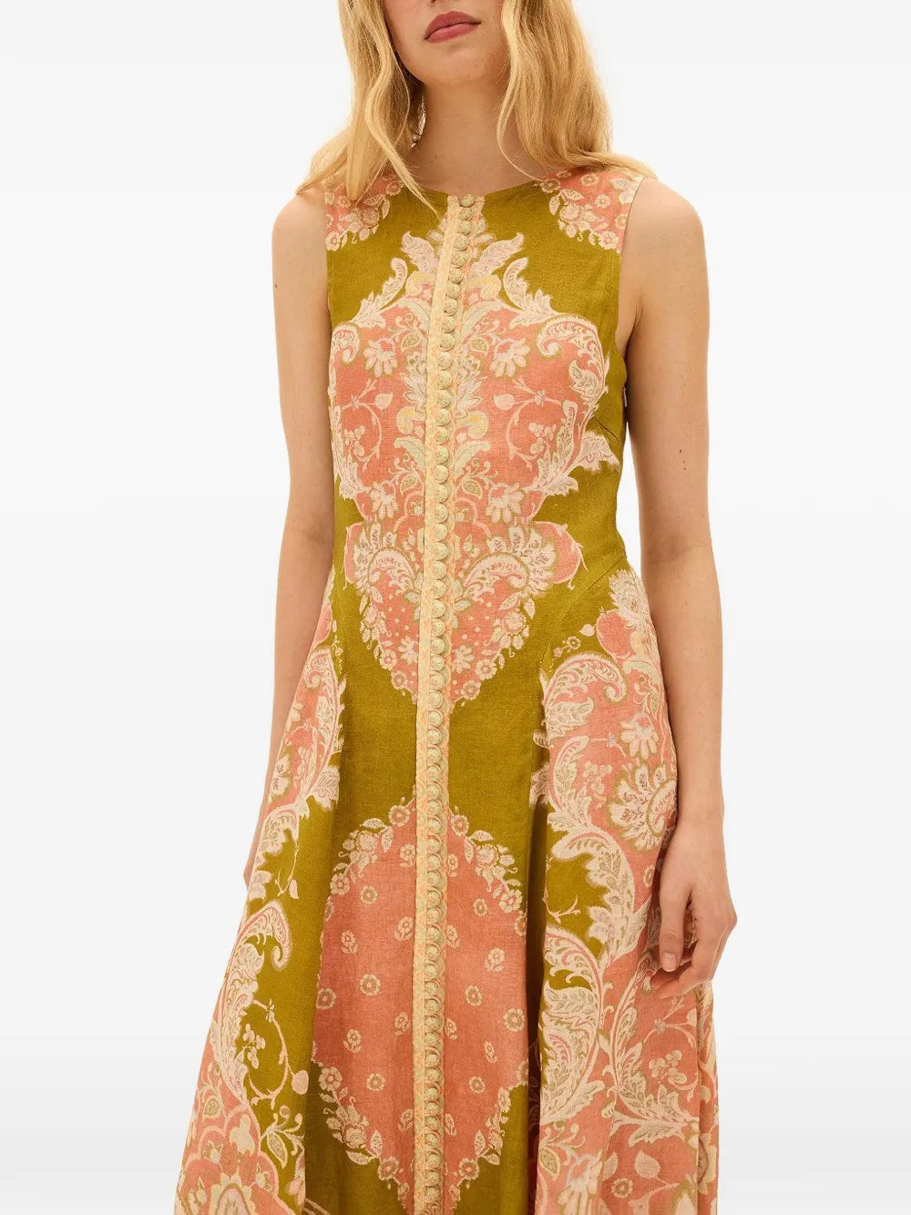 Kate Ford Paneled Girasole Dress