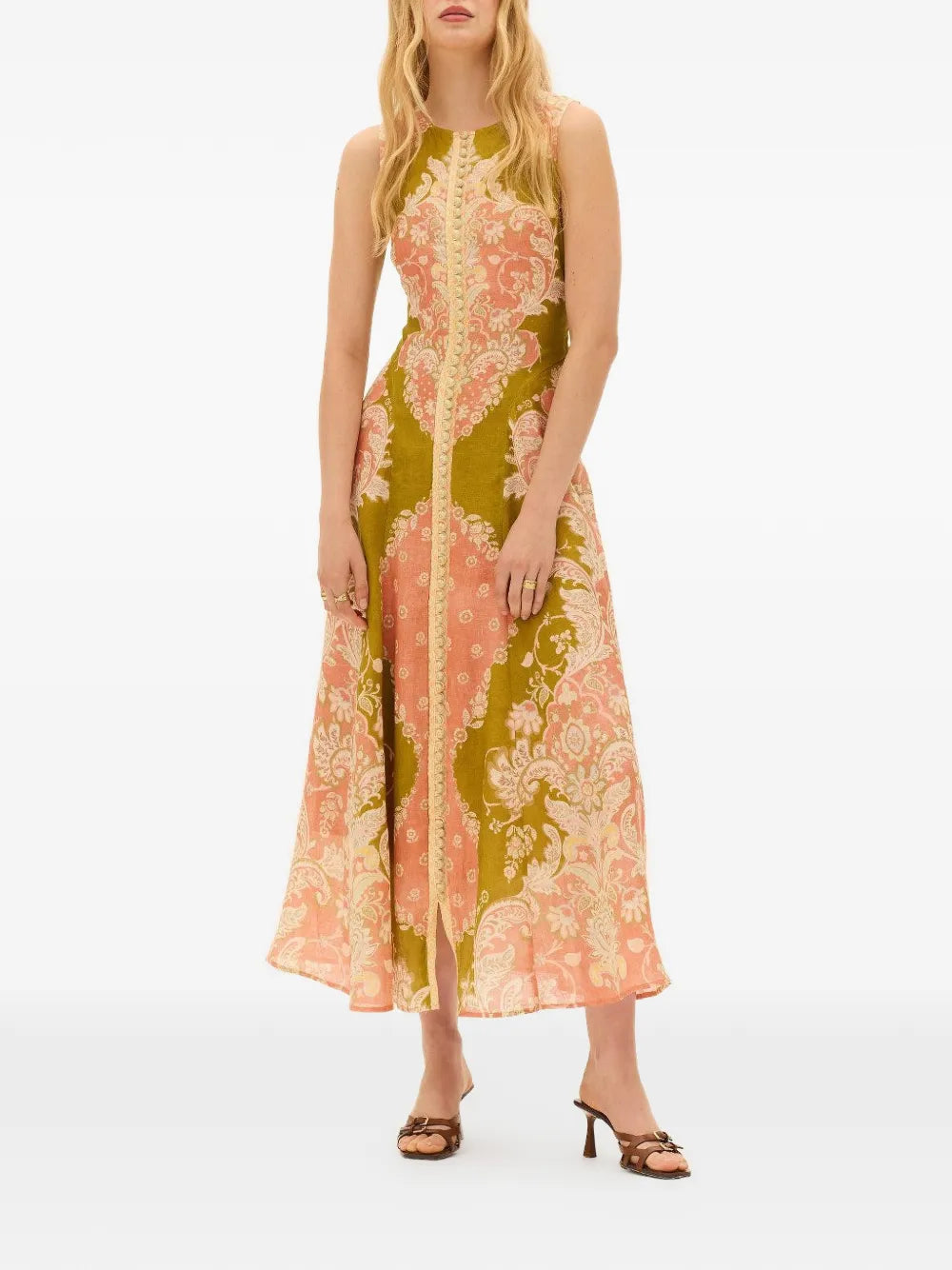Kate Ford Paneled Girasole Dress