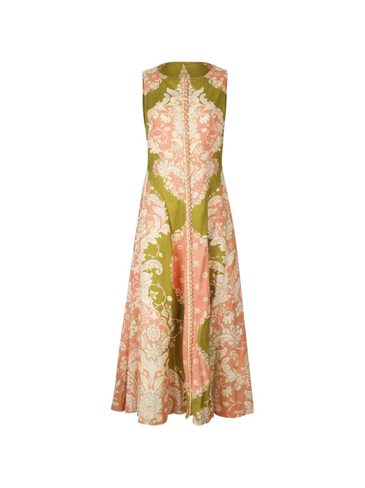 Kate Ford Paneled Girasole Dress