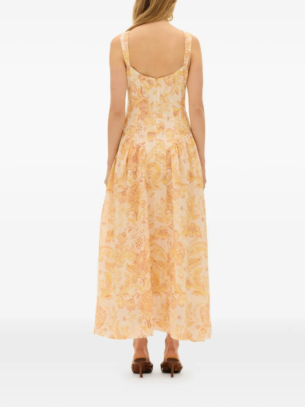 Kate Ford Peonia Bodige Gown Floral Dress