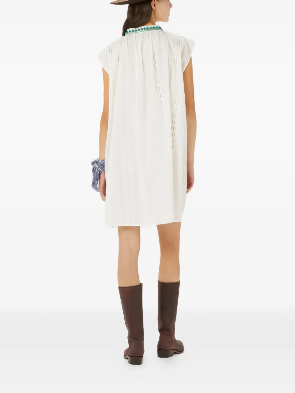Fortela Afir Embellished Mini Dress