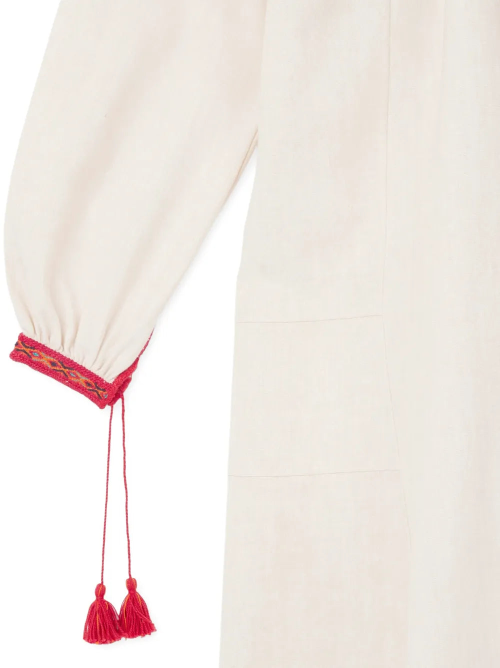 Fortela Afra Embroidered Midi Dress