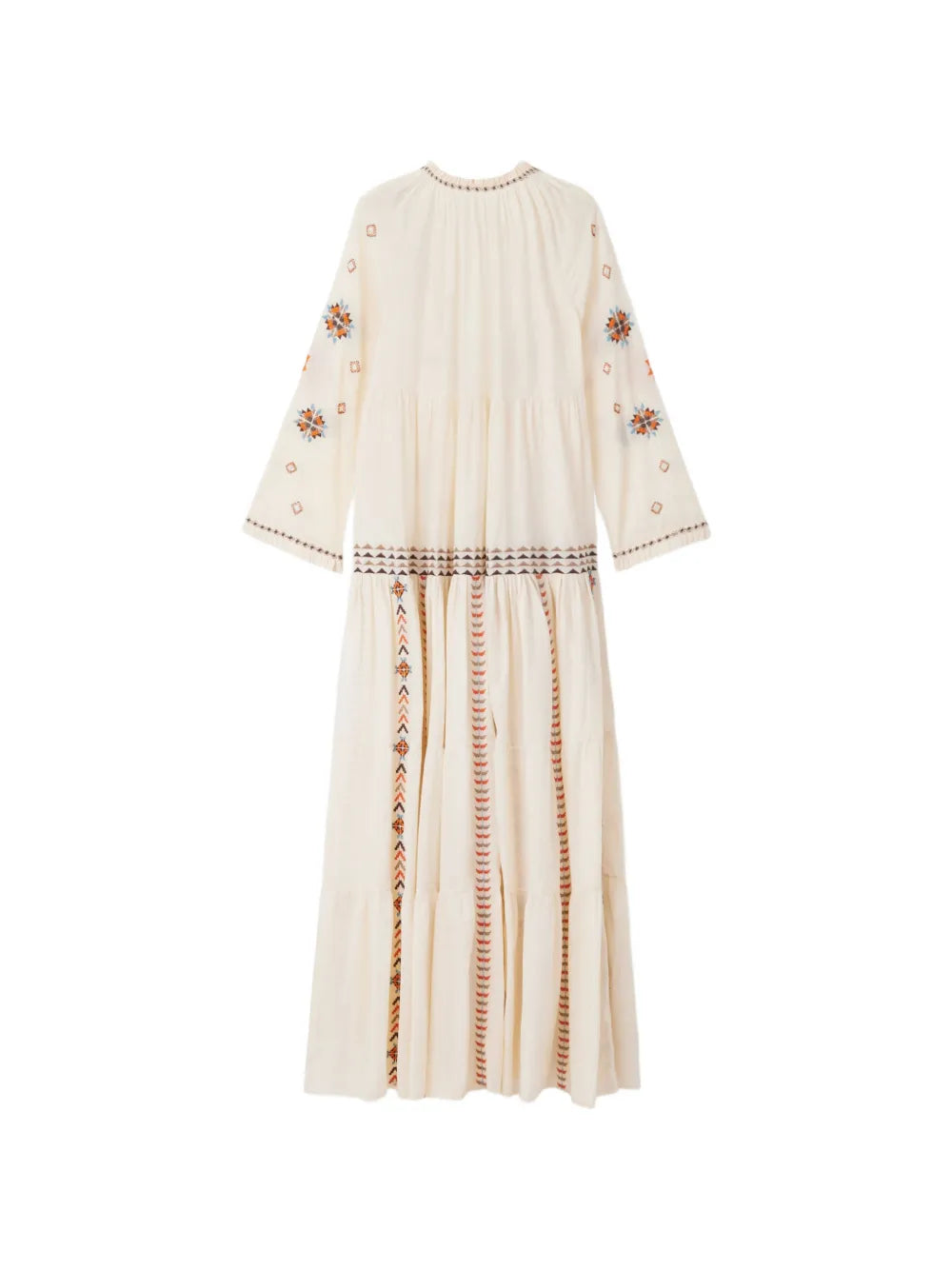 Fortela Arsia Crochet Embroidered Maxi Dress