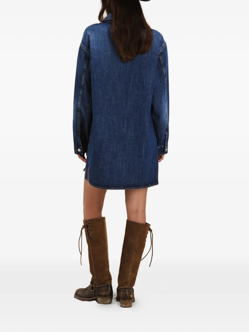Fortela Fuegodress Denim Mini Dress