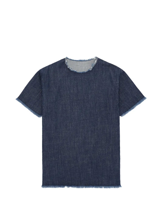 Fortela Fringed Detail T Shirt Mini Dress