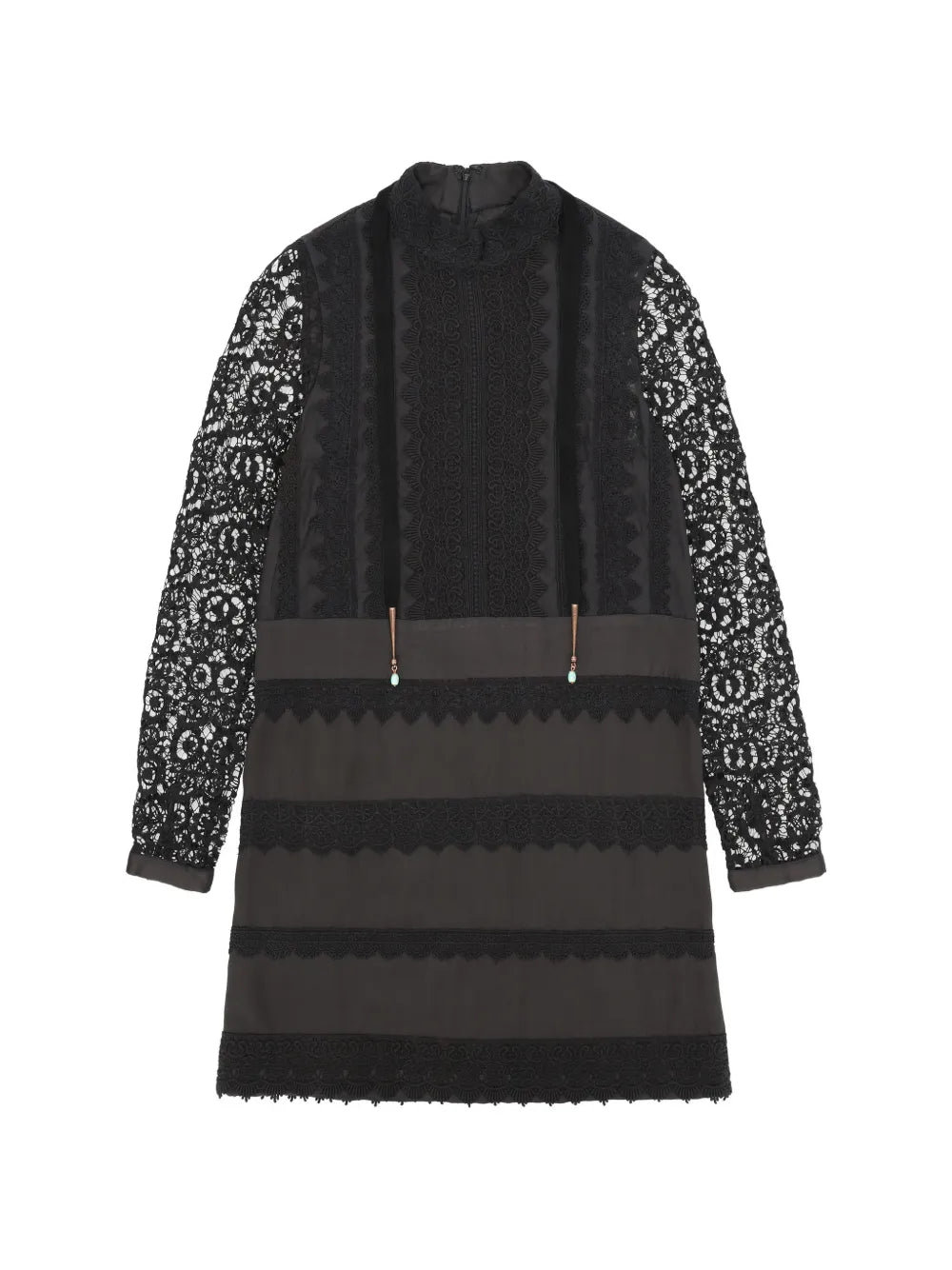 Fortela Gervaise Crochet Mini Dress